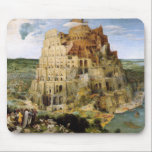 Tower of Babel - Peter Bruegel Mouse Mat<br><div class="desc">"The Tower of Babel" was painted by the Renaissance Flemish painter,   Peter Bruegel [Pieter Brueghel] the Elder.</div>