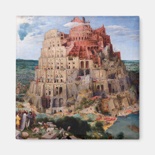 Tower of Babel, Pieter Bruegel the Elder, 1563 Magnet