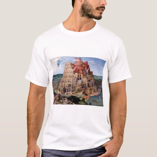 Tower of Babel, Pieter Bruegel the Elder, 1563 T-Shirt (Front)