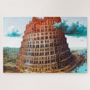 Tower of Babel, Pieter Bruegel the Elder Jigsaw Puzzle