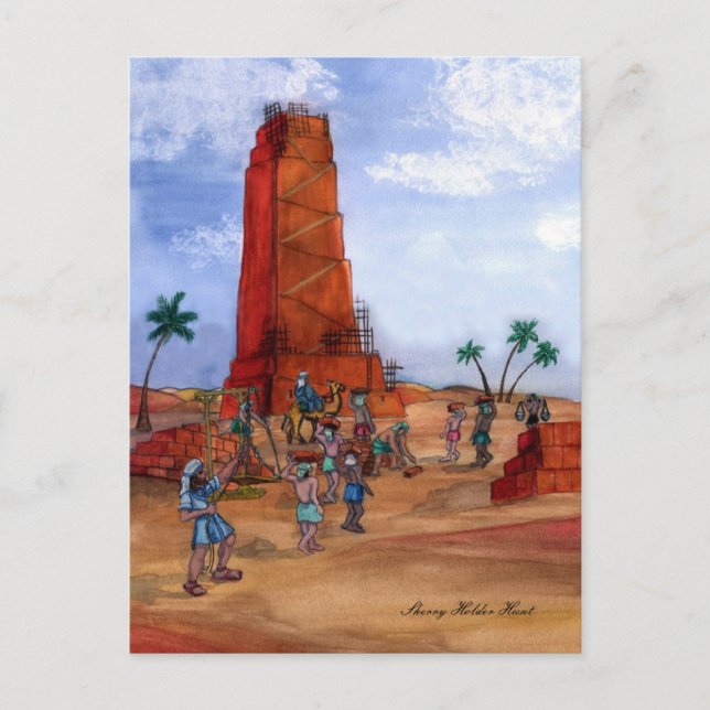 Tower of Babel Postcard (Front)