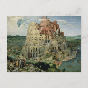 Tower of Babel Postcard