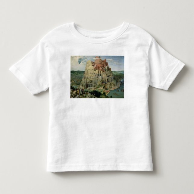 Tower of Babel Toddler T-Shirt (Front)
