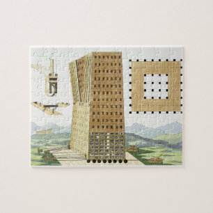 Tower of Demetrius Poliorcetes (336-283 BC) during Jigsaw Puzzle