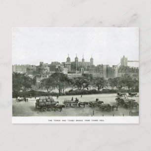 Tower of London 1900 Postcard
