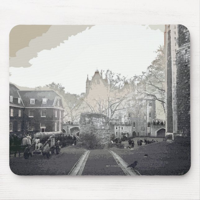 Tower of London By Alexandra Cook aka Linandara Mouse Mat (Front)