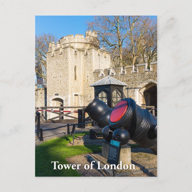 Tower of London, England UK Postcard (Front)