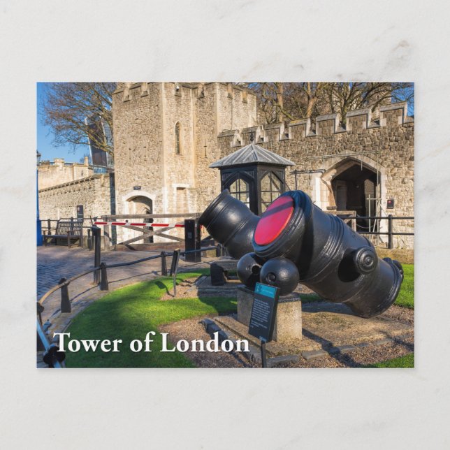Tower of London, England UK Postcard (Front)