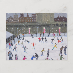 Tower of London Ice Rink 2015 Postcard