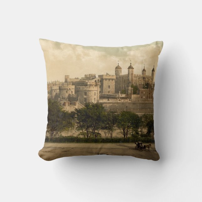 Tower of London, London, England Cushion (Front)