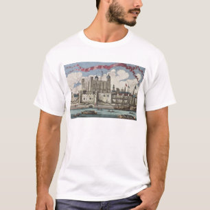 Tower of London Seen from the River Thames T-Shirt