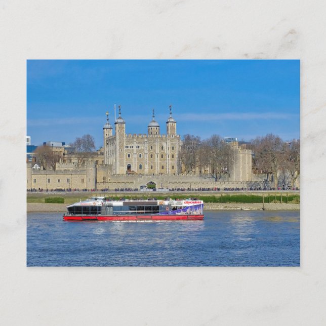 Tower of London, UK Postcard (Front)