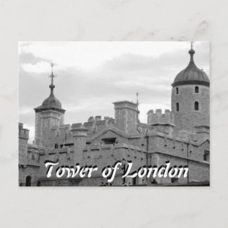 Tower of London vintage postcard