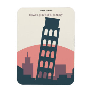 Tower of Pisa Italy Magnet