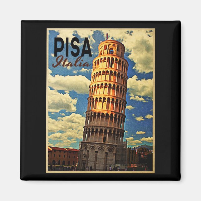 Tower Of Pisa ltaly Magnet (Front)
