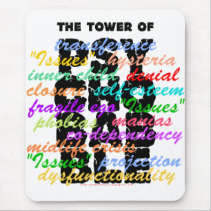 Tower of Psychobabble Mouse Mat