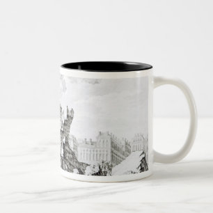 Tower of San Roque, Lisbon Two-Tone Coffee Mug