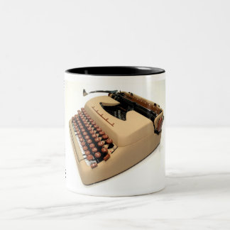 Tower President typewriter Two-Tone Coffee Mug