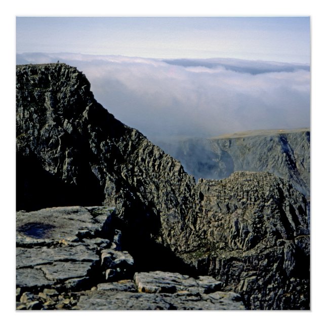 Tower Ridge Ben Nevis Scotland Poster (Front)