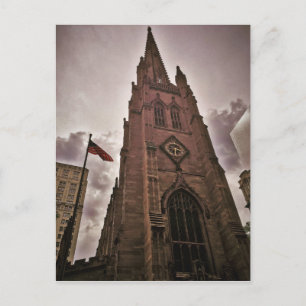 Towering Trinity Church Postcard