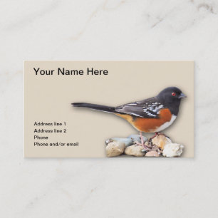 TOWHEE #1 BUSINESS CARD