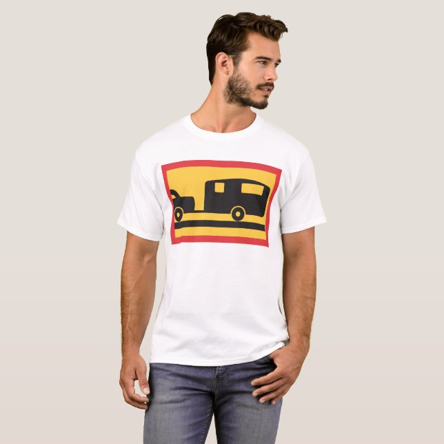 Towing A Caravan T-Shirt (Front Full)