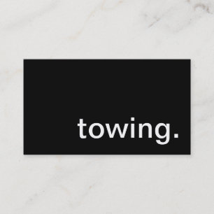 Towing  Business Card