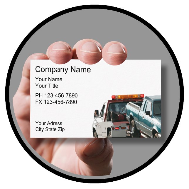 Towing Business Cards (Creator Uploaded)