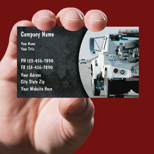 Towing Business Cards