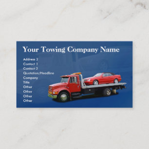 Towing Company Business Card
