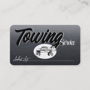 Towing Template Mighty, 3.5" x 2.5"   Business Car Business Card