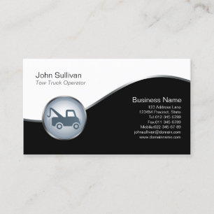 Towing Tow Truck Auto Assist Business Card