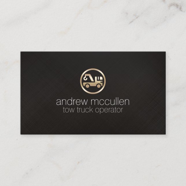 Towing Tow Truck Auto Assist Business Card (Front)