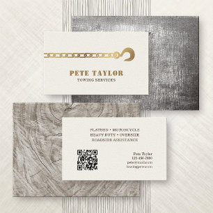 Towing Tow Truck Business Card