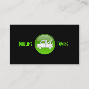 Towing Truck Business Card