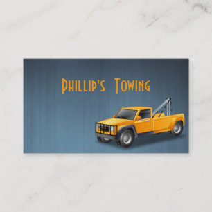 Towing Truck Business Card