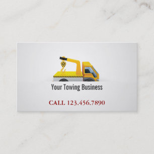 Towing Truck Professional Business Card