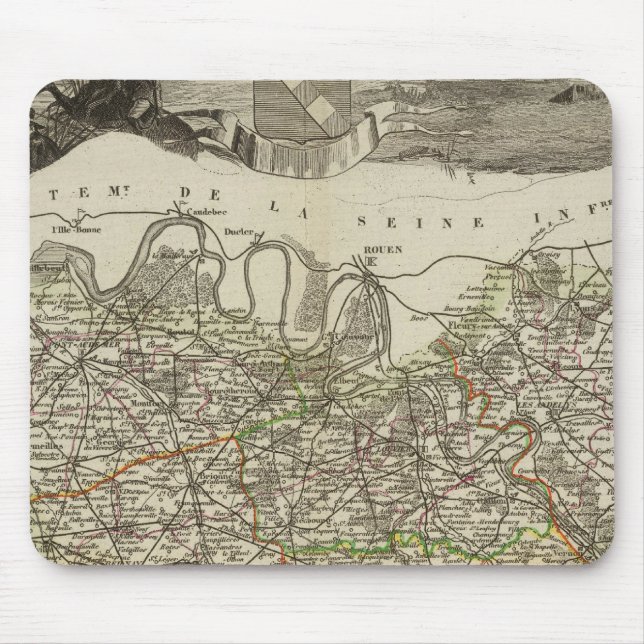 Town and Cities Mouse Mat (Front)