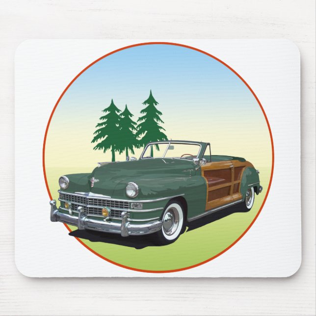 Town and Country Mouse Mat (Front)