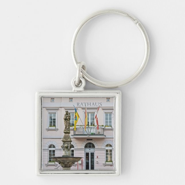 Town Hall in Remagen, Germany Key Ring (Front)