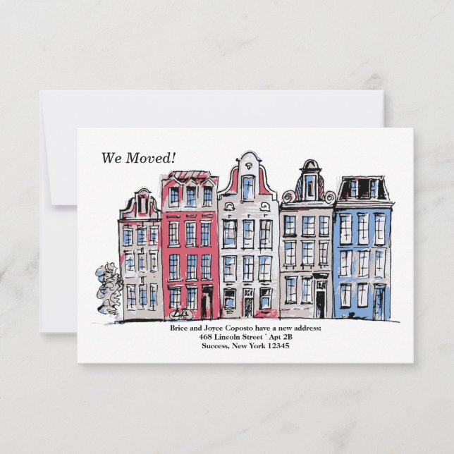 Town Homes Moving Announcement (Front)