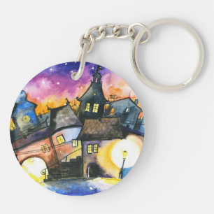 Town Key Ring