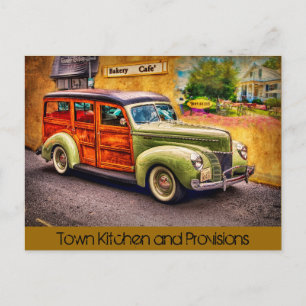 Town Kitchen Postcard