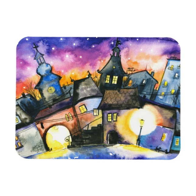 Town Magnet (Horizontal)
