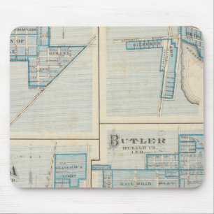 Town of Angola with Fremont Mouse Mat
