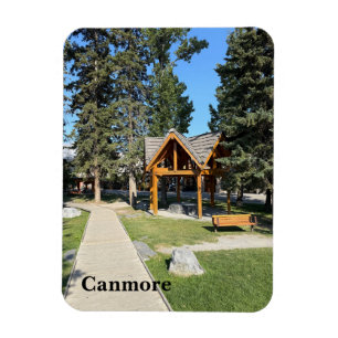 Town of Canmore in Alberta Canada Magnet