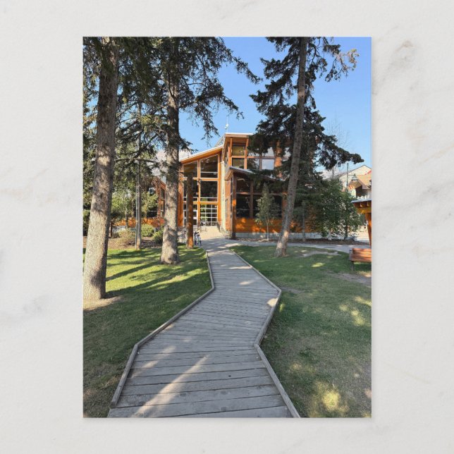 Town of Canmore in Alberta Canada Postcard (Front)