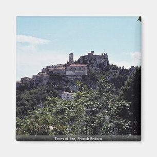 Town of Eze, French Riviera Magnet