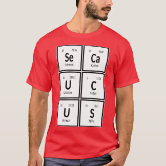 Town of Secaucus Periodic Table of Elements T-Shirt