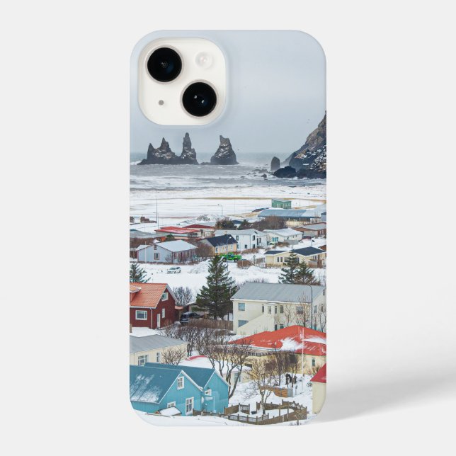 Town of Vic, Iceland iPhone Case (Back)